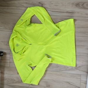 NIKE pro women's quarter zip long sleeve size medium